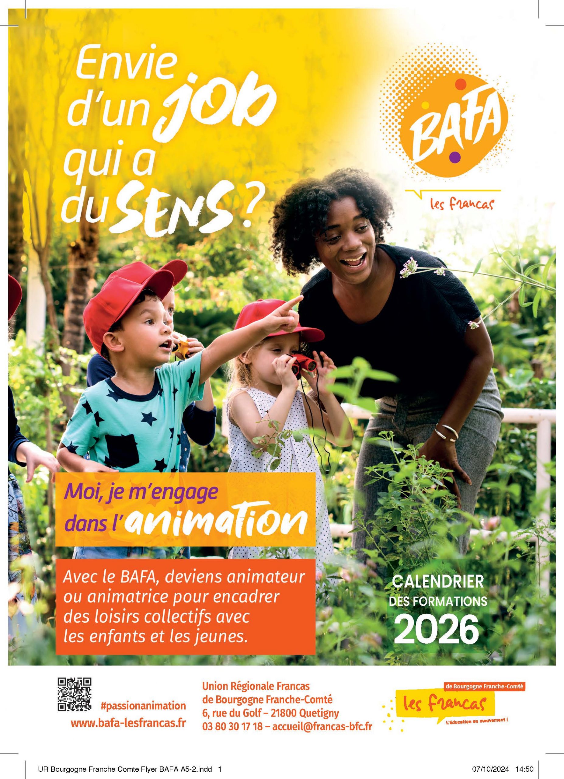 Sessions de formation BAFA