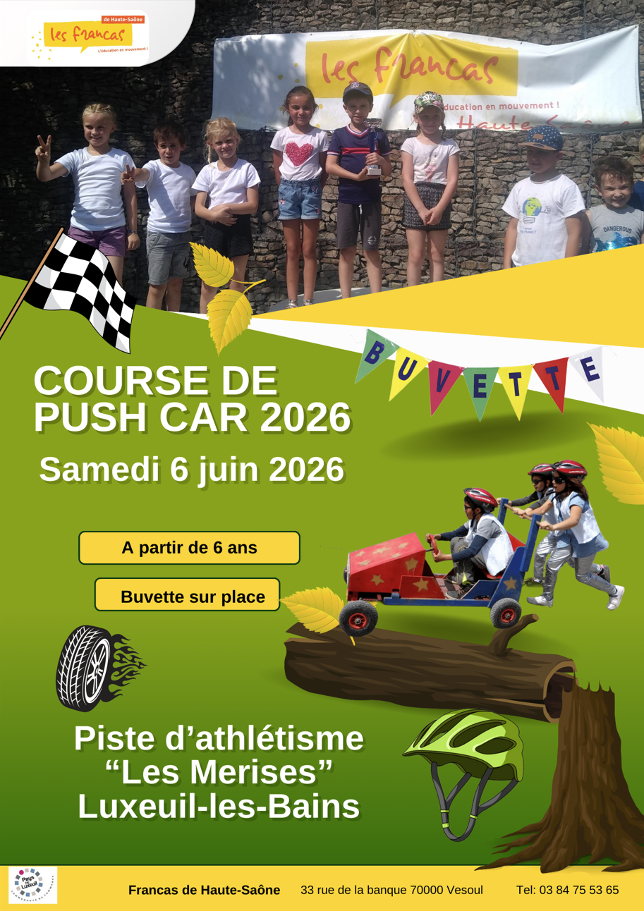 Course de push-car