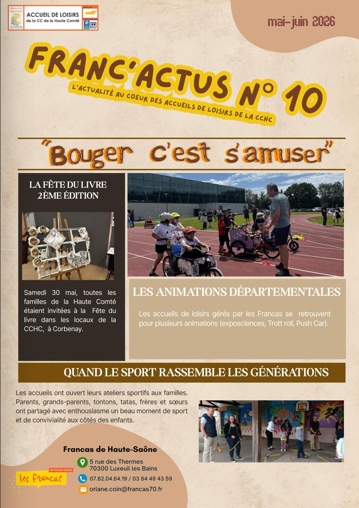 Franc&rsquo;Actus n°10